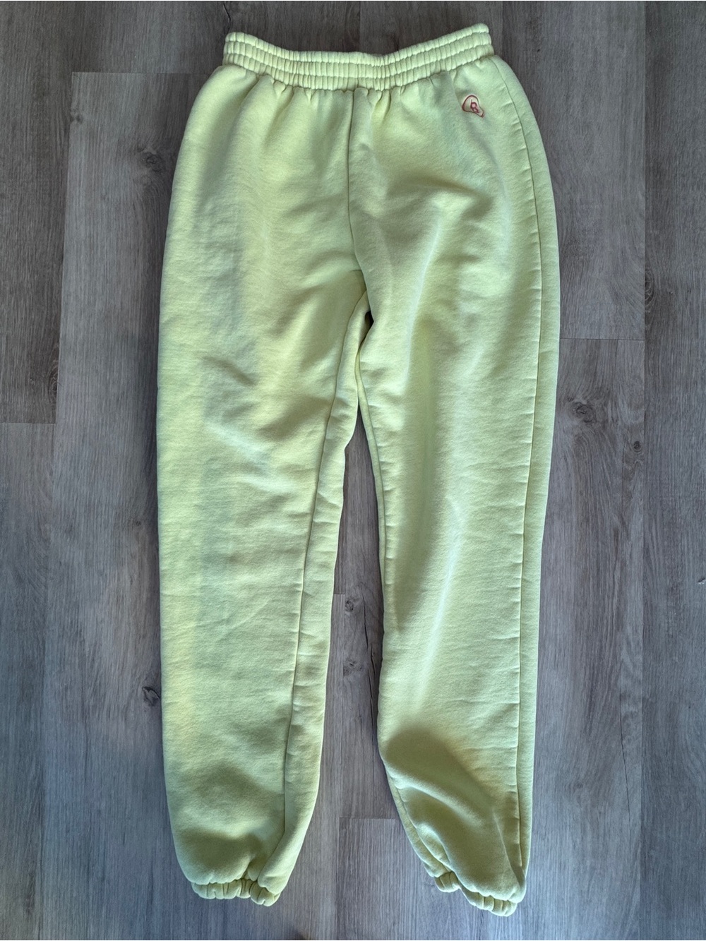 Body By Raven Tracy Yellow Sweatpant Joggers Sz L - Picture 4 of 7